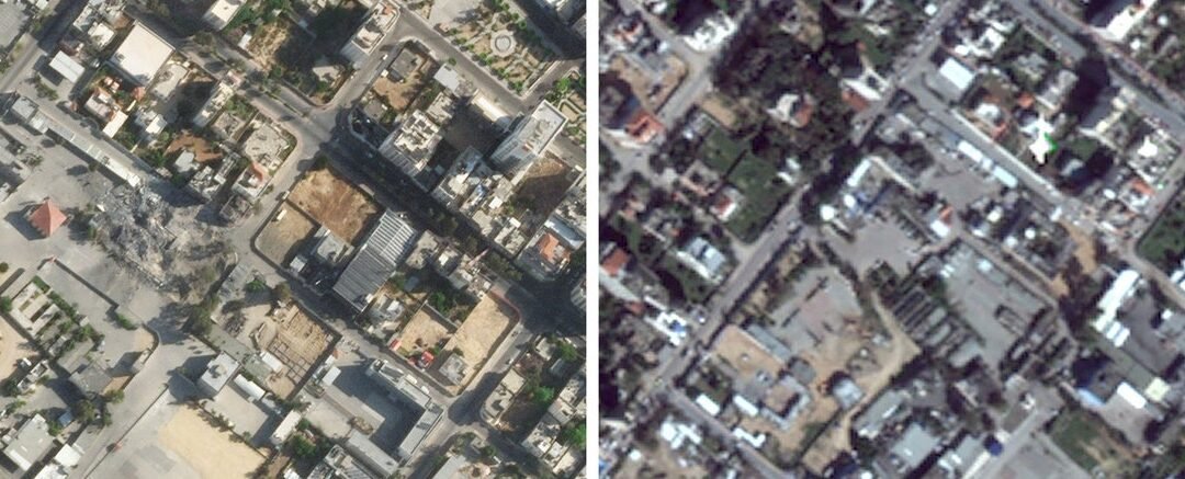 Blurred Satellite Images Make Rebuilding Palestine Harder