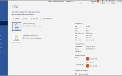 How to Recover Earlier Versions of Files