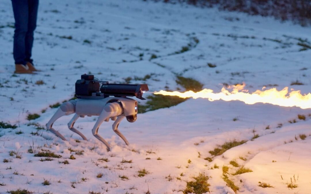 Somehow This $10,000 Flame-Thrower Robot Dog Is Completely Legal in 48 States